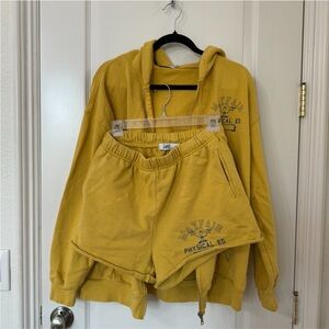 The Mayfair Group Sweat Set Yellow Small/Medium